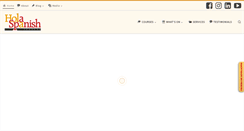 Desktop Screenshot of holaspanishlessons.com